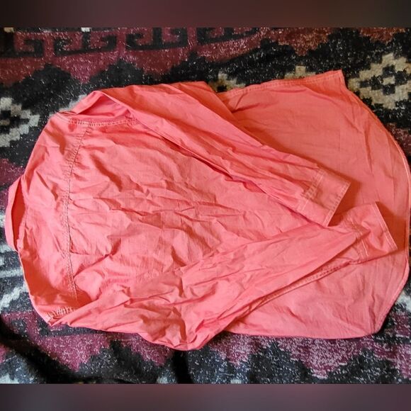 Timberland Cotton Button Down Shirt Pink Men's Medium - Picture 5 of 5